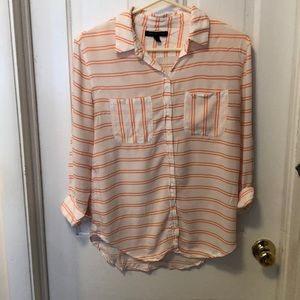 Banana Republic Factory Striped Button Down